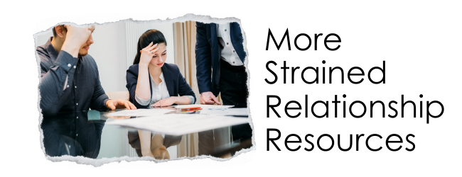 strained relationship resources
